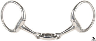 Eggbut snaffle, French mouth 13mm