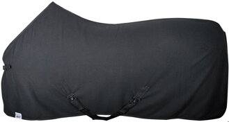Fleecová deka čierna