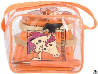 Mini čistiaci set oranžový