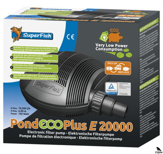 Jazierkové čerpadlo Superfish Pond Eco Plus E 20000 - 150 Watt