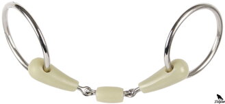 Voľný krúžok snaffle Dvojkĺbový náustok Apple 18mm