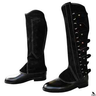 ECONOMIC PORTUGUESE MODEL LEG CHAPS čierne
