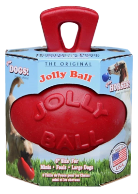 Jolly Ball 20 cm Červená pre kone a psov