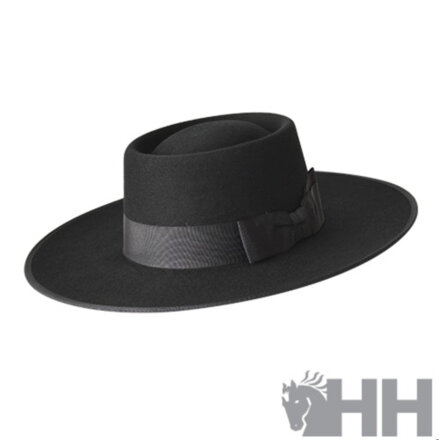 SOMBRERO OLIVER HATS A PORTUGUESA čierny