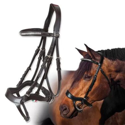 Horses Tasting Pro Bridle čierna