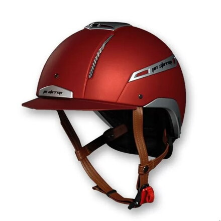 Jin Stirrup Helmet "Icona" red