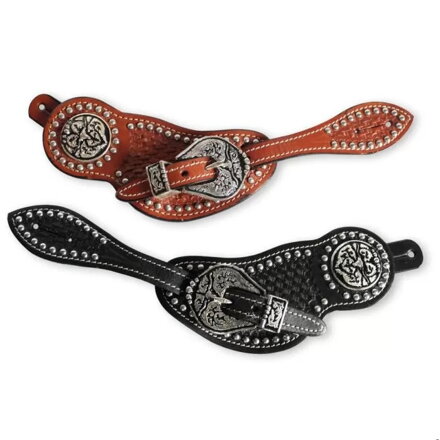 Silver Horse "MEAT PIN" Spur Straps