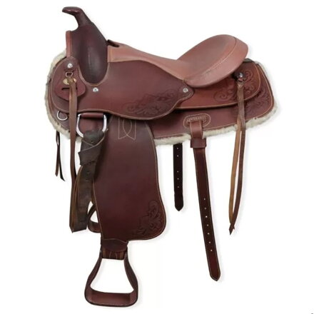 Silver Horse Wisconsin Western Saddle
