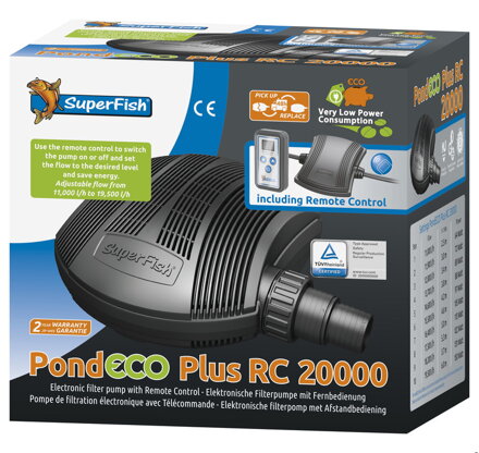  SF PondEco Plus RC 20000 - 64-150W s dialkovým