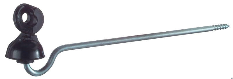 Izolátor Lano/drôt "Ideal" so stopkou 22 cm - 25ks