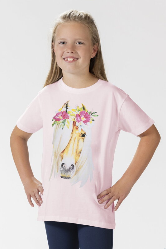 Detské tričko -Flower Horse-