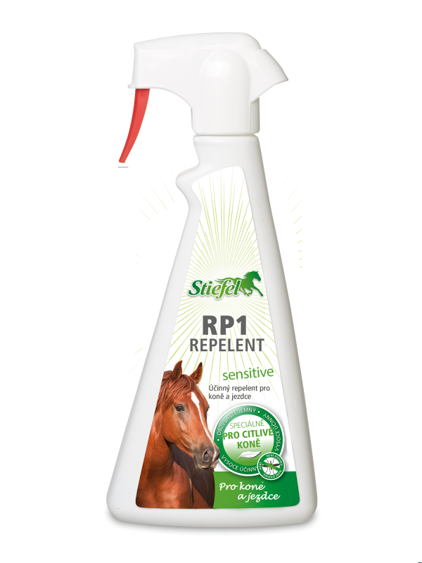 Repelent RP1 Sensitive - Sprej bez alkoholu pre kone s citlivou kožou 500ml