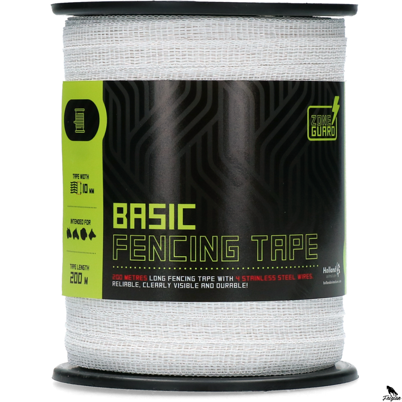 Páska na oplotenie ZoneGuard 10 mm Basic biela 200 m Páska na oplotenie ZoneGuard 10 mm Basic biela 200 m