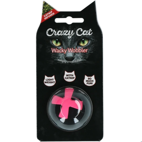 Crazy Cat Wacky Wobbler ružový