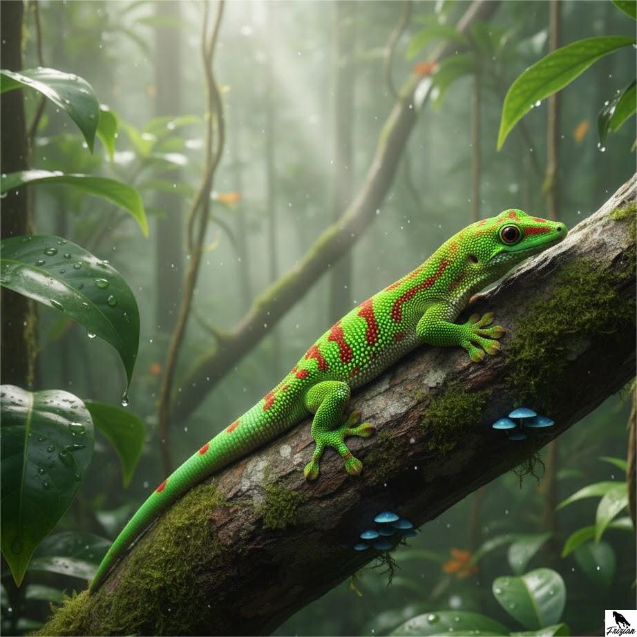 Felsuma madagaskarská (Phelsuma madagascariensis)