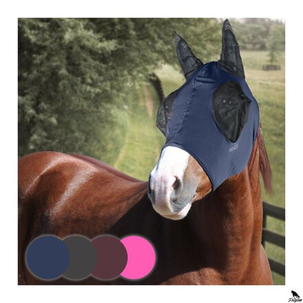  Fly Mask in Lycra with Mesh for Eyes 