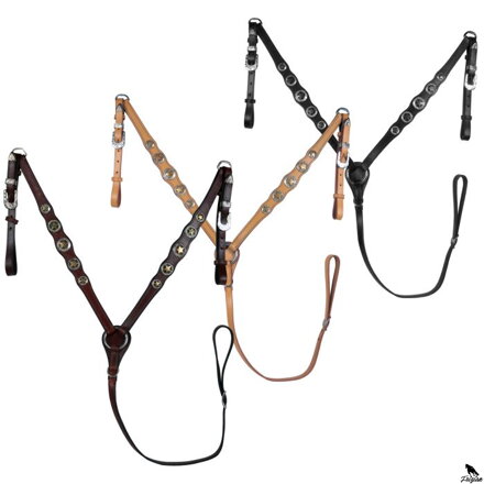 Star Concho Breast Collar 