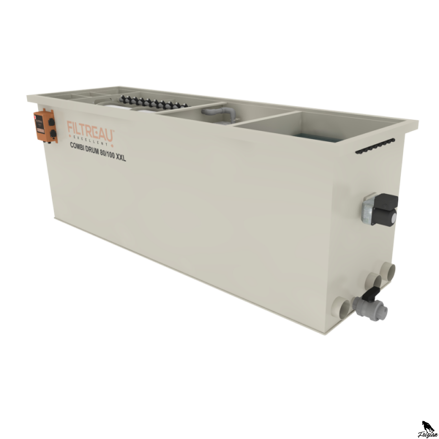 COMBI DRUM 80/100XXL In Line s 2x 80W UVC