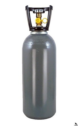 CO2 fľaša s Cage - naplnená plynom CO2 - 6kg
