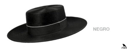 OLIVER HATS WIDE-BRIMMED' čierny