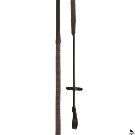 ACAVALLO ROLOVANÉ KOŽENÉ BODOVANÉ GUMOVÉ  1,6 CM (5/8")