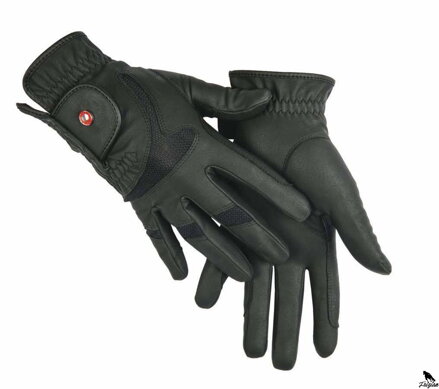Jazdecké rukavice -Professional Air Mesh- čierne
