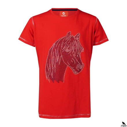 T-SHIRT CALIBER SS22 červené