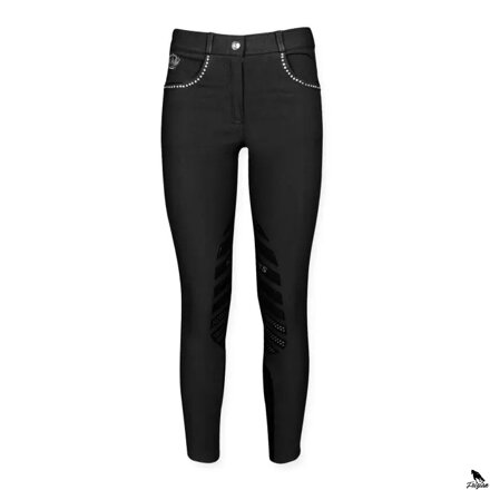 Horses Queen Ladies Breeches čierne