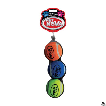 TENNIS-BALL-LOGO-5CM 3ks