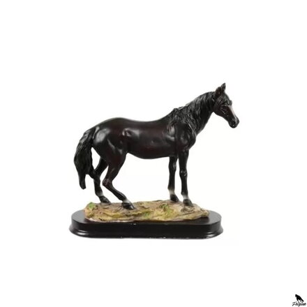 Bay Horse Statue