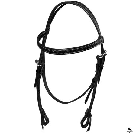 Detroit Western Bridle čierna