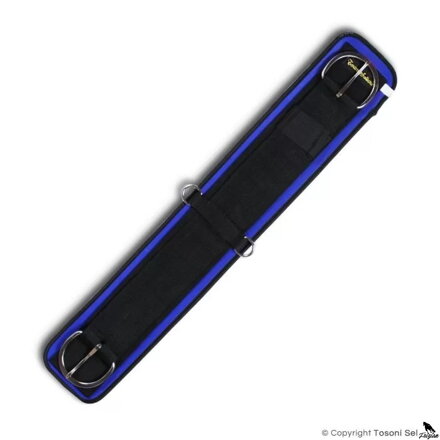 Girth Velcro blue