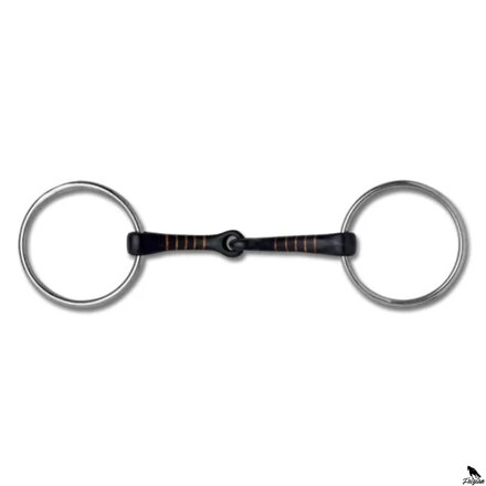 Snaffle Bit z kovu s medenými vložkami