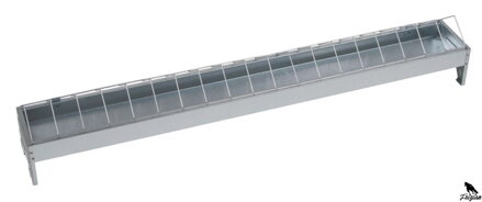 Kŕmny žľab kov 100cm