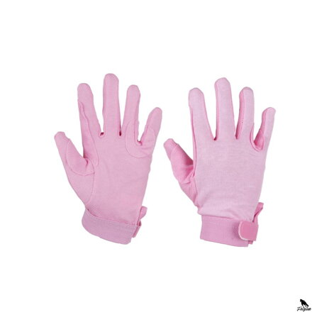 GLOVES COTTON-ružové