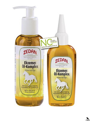 Utišujúci olej pre kone s letnou vyrážkou, fľaša s dávkovačom 250ml