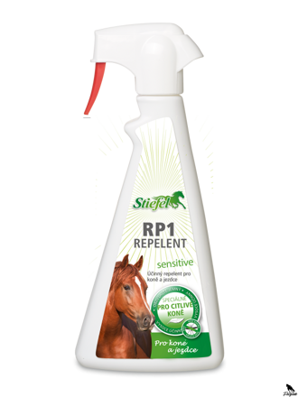 Repelent RP1 Sensitive - Sprej bez alkoholu pre kone s citlivou kožou 500ml