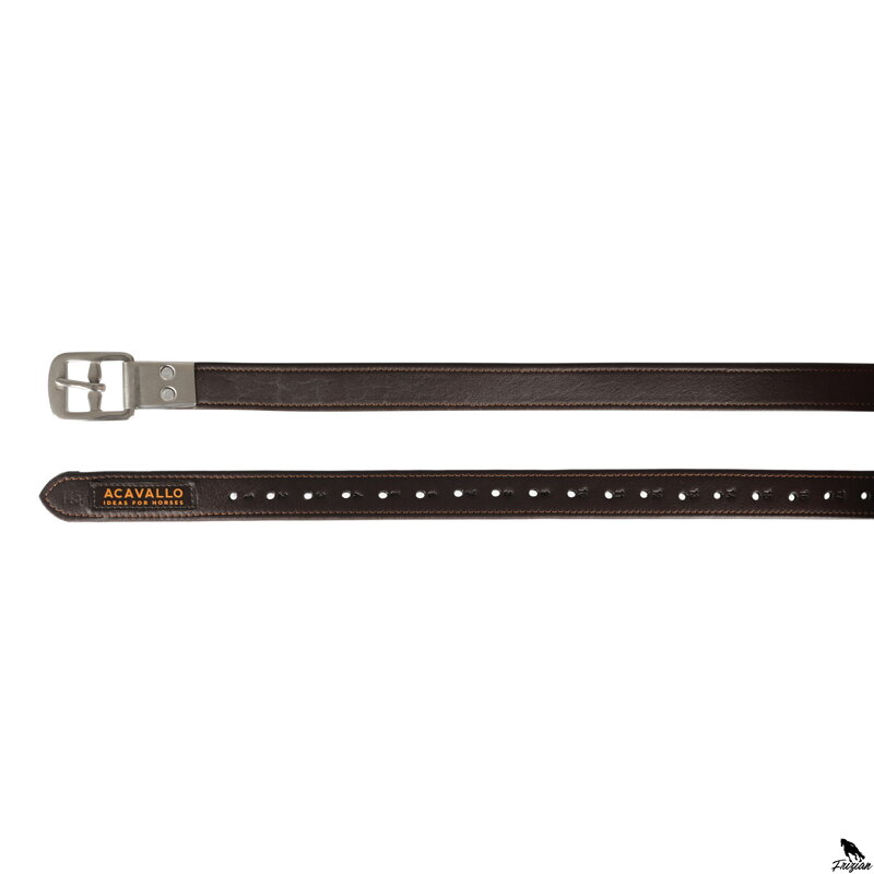 ACAVALLO Strmeňové remene s teľacej kože