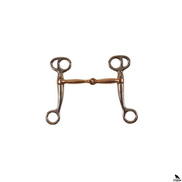 IRON+COPPER BIT SHORT CHEEKS