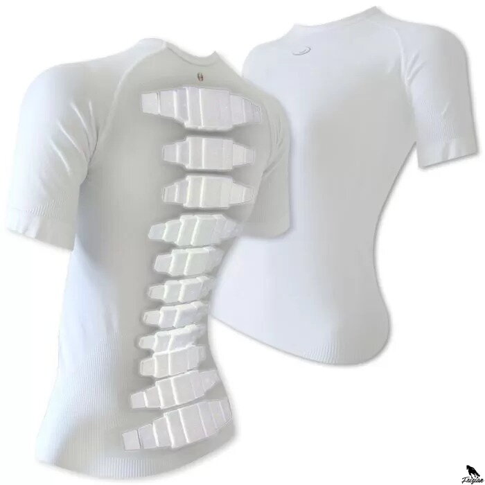 SoftShield Under Shirt Wrap Protection Back Unisex White SoftShield Under Shirt Wrap Protection Back Unisex White