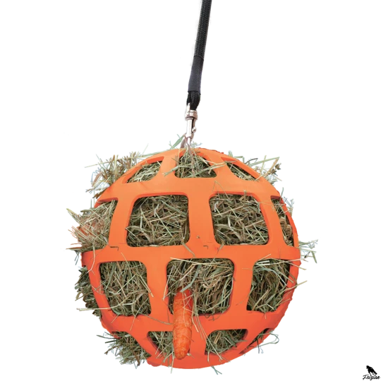 Krmná lopta 22cm oranžová Krmná lopta 22cm oranžová