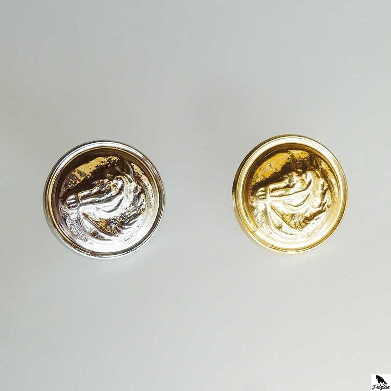HORSE HEAD ROSETTE 45mm