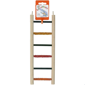 Andulkový rebrík 6 stupňov Celodrevený 25cm