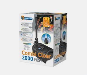 SUPERFISH CombiClear 2000 - Filter + UV + čerpadlo