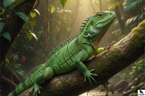 Agama kočinčínska (Physignathus cocincinus)