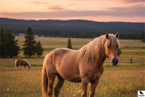 Baskirský kučeravý kôň (Curly) 