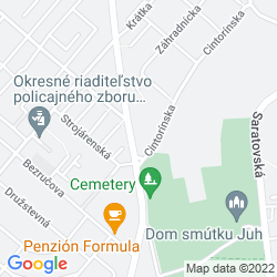 Google map: hrubá borša 98